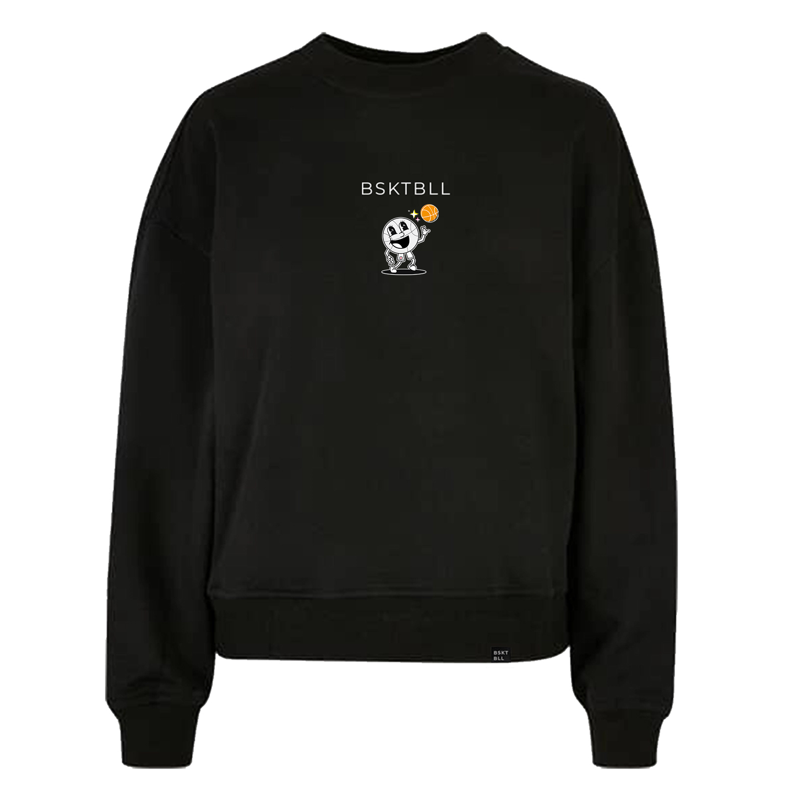bsktbll_hoopy-drop_ladies_sweater_oversized_black_vorne.webp